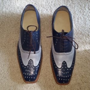 Hand made 2 Tone Brogue Shoes